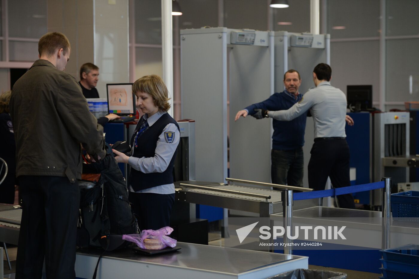 Tolmachyovo Airport in Novosibirsk