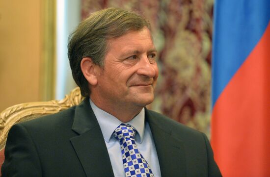 Russian, Slovenian foreign ministers meet