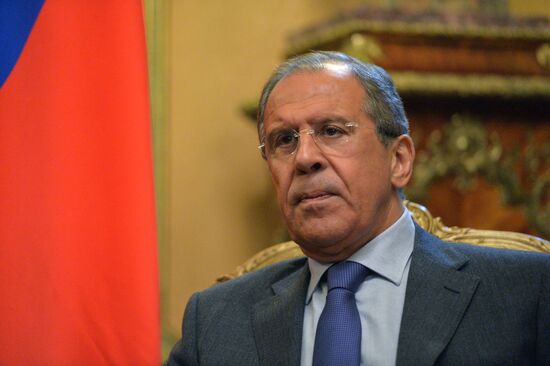 Russian, Slovenian foreign ministers meet