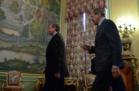 Russian, Slovenian foreign ministers meet