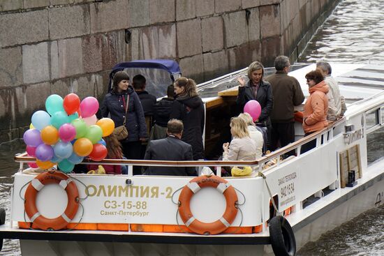 Passenger navigation in St Petersburg