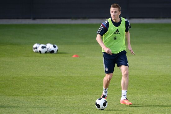Football. Training of Russian national team