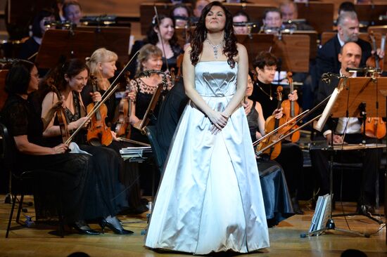 Anna Netrebko performs in Kazan
