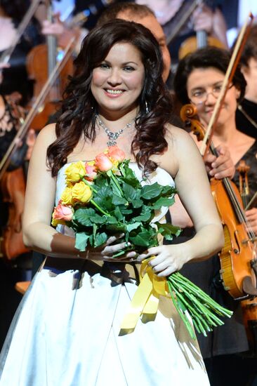 Anna Netrebko performs in Kazan