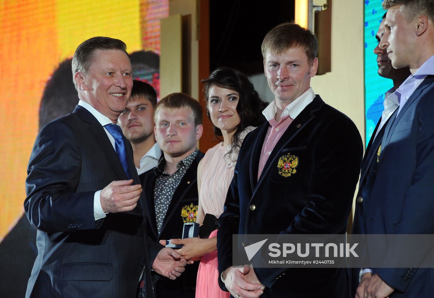 Annual Olympic Ball of Russia 2014 in Moscow