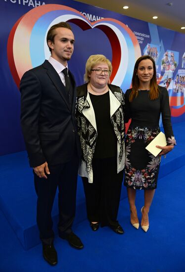 Annual Olympic Ball of Russia 2014 in Moscow