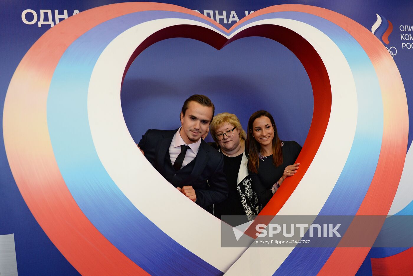 Annual Olympic Ball of Russia 2014 in Moscow