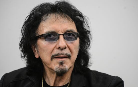 English rock band Black Sabbath gives news conference