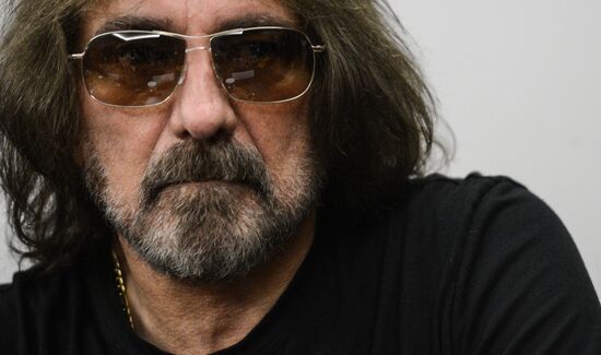 English rock band Black Sabbath gives news conference
