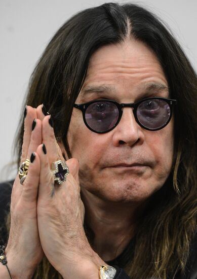 English rock band Black Sabbath gives news conference
