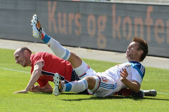 Russia vs. Norway friendly football match