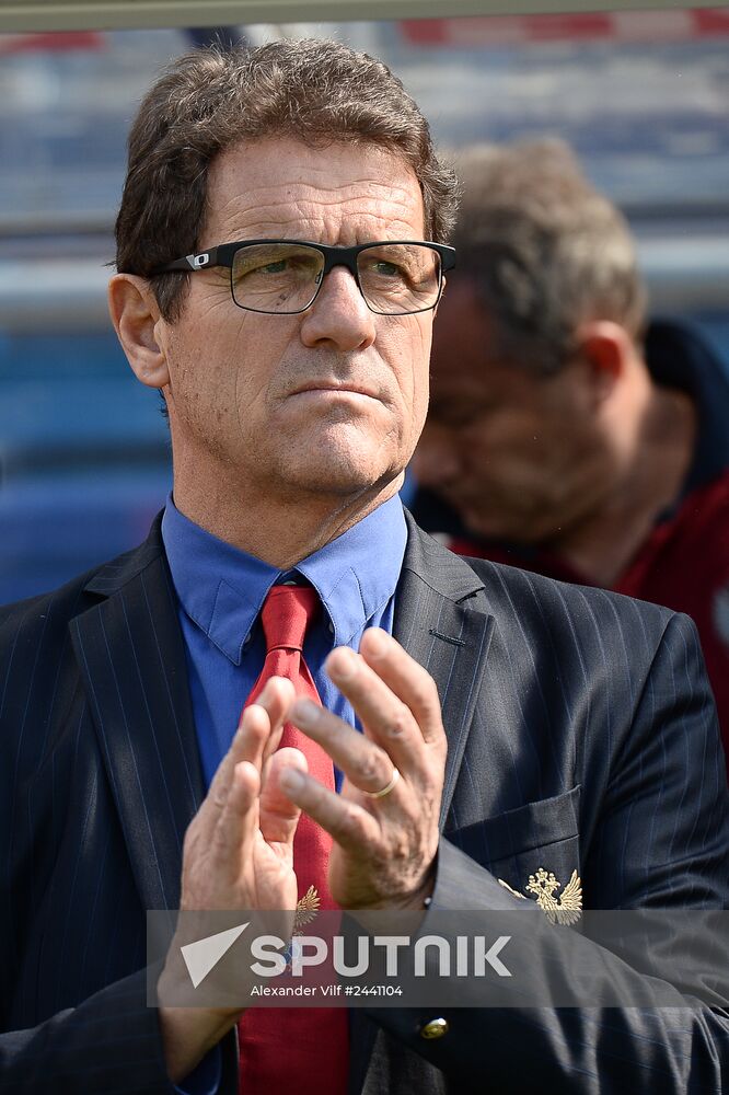 Russia vs. Norway friendly football match