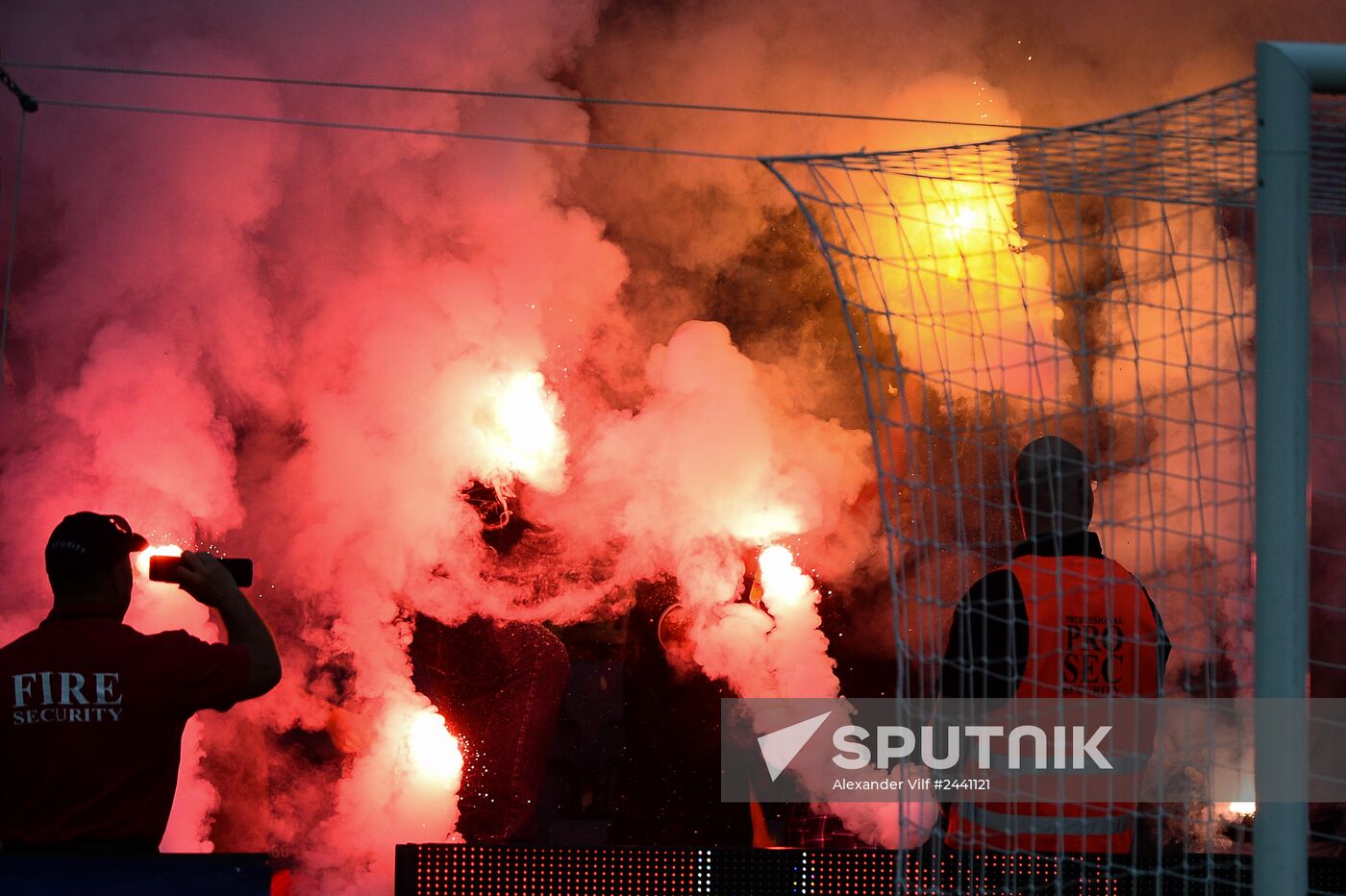 Russia vs. Norway friendly football match