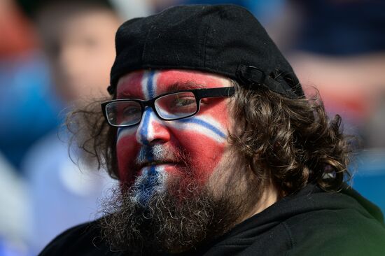 Russia vs. Norway friendly football match