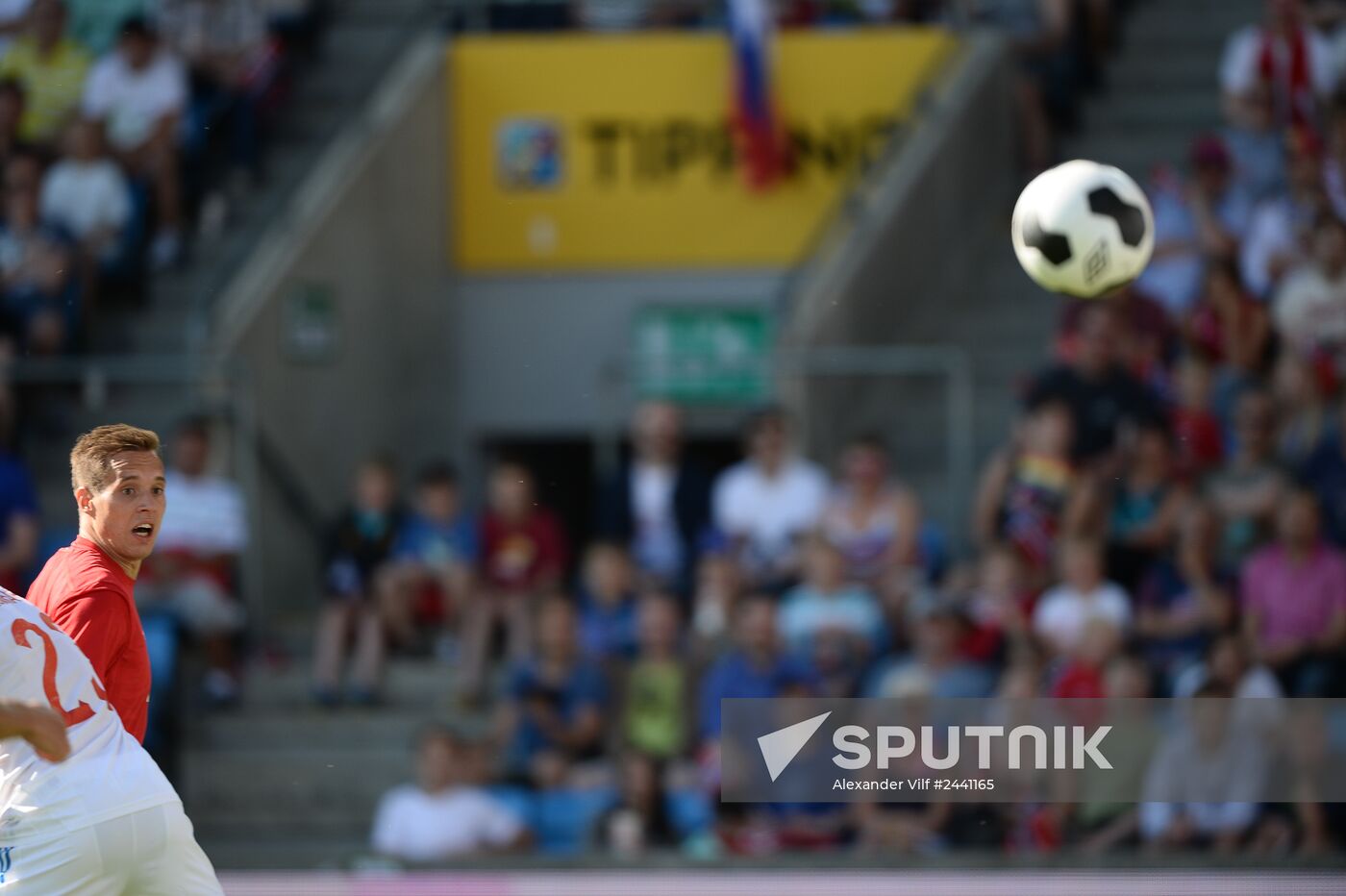 Russia vs. Norway friendly football match