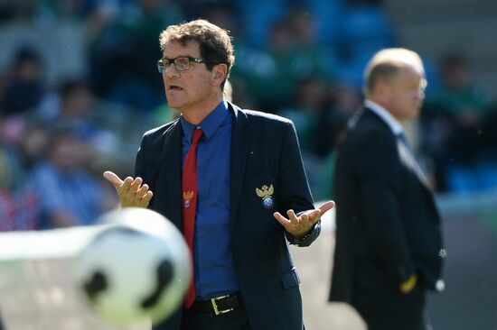 Russia vs. Norway friendly football match