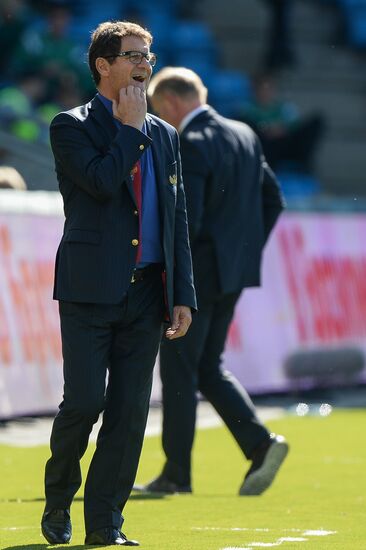 Russia vs. Norway friendly football match