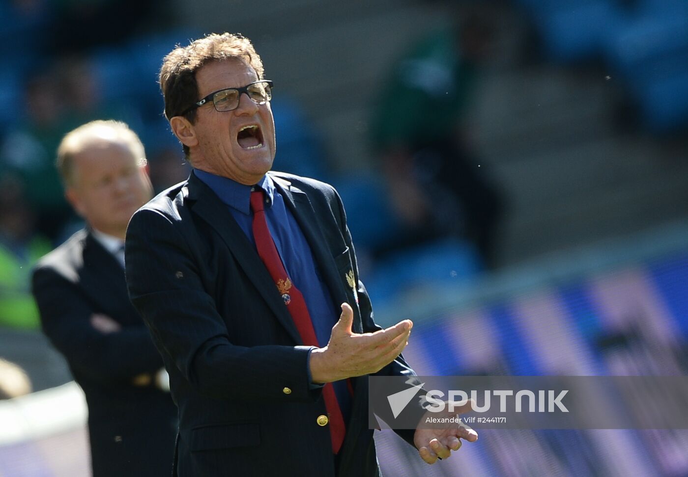 Russia vs. Norway friendly football match