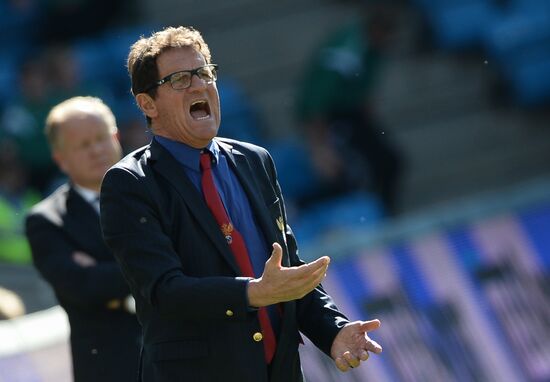 Russia vs. Norway friendly football match