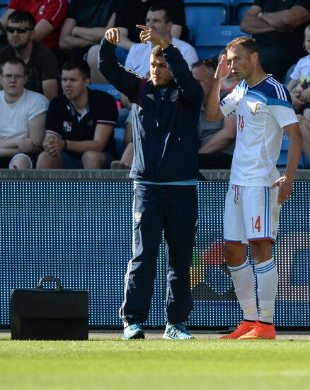 Russia vs. Norway friendly football match