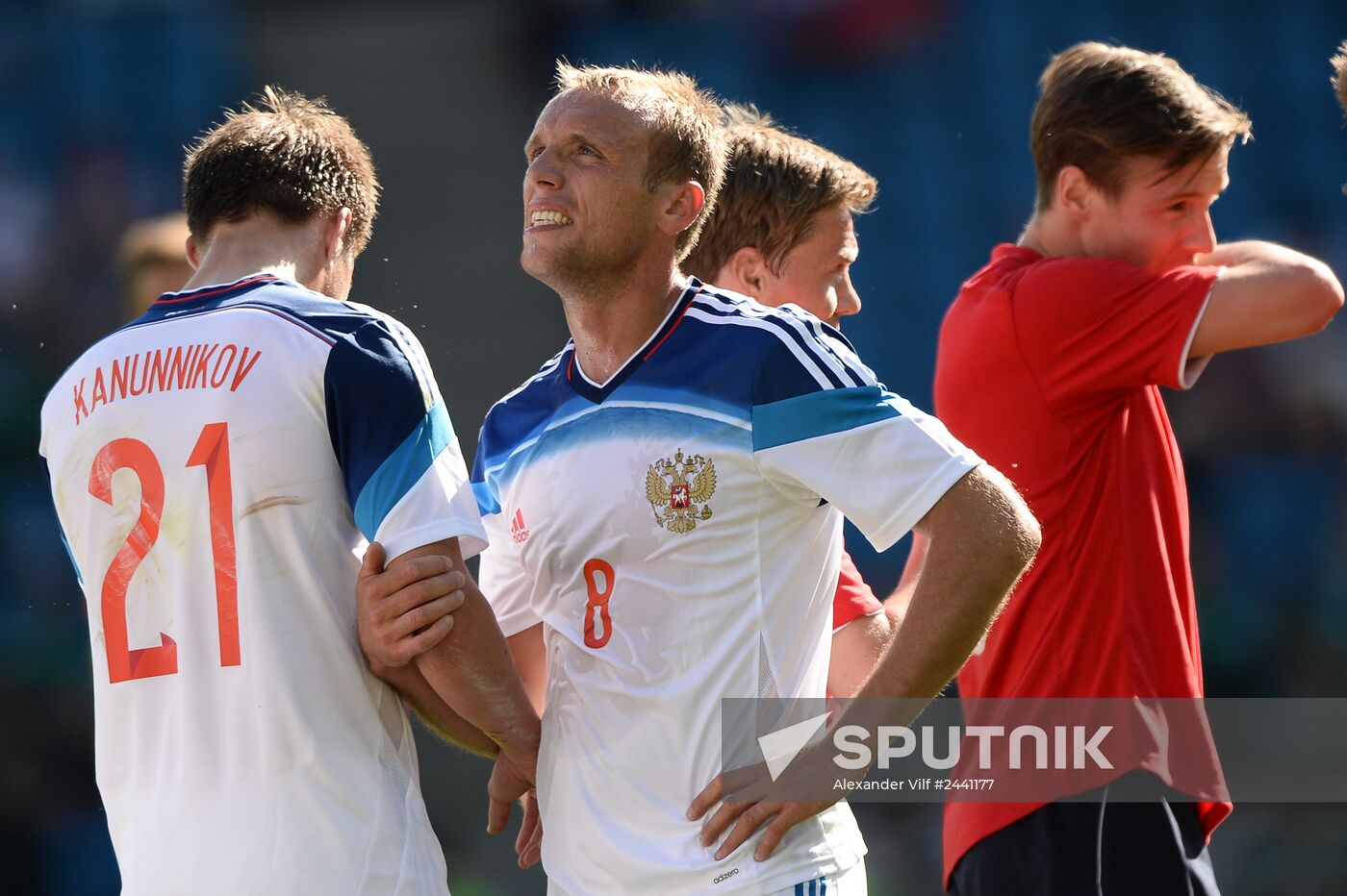 Russia vs. Norway friendly football match