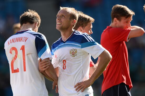 Russia vs. Norway friendly football match