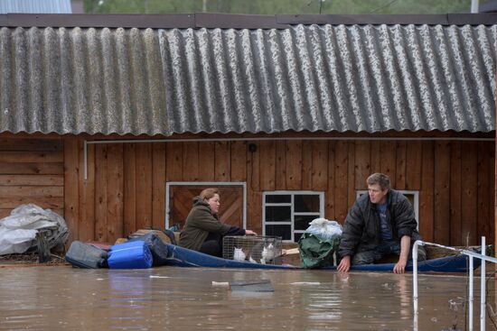Flooding in Republic of Altai