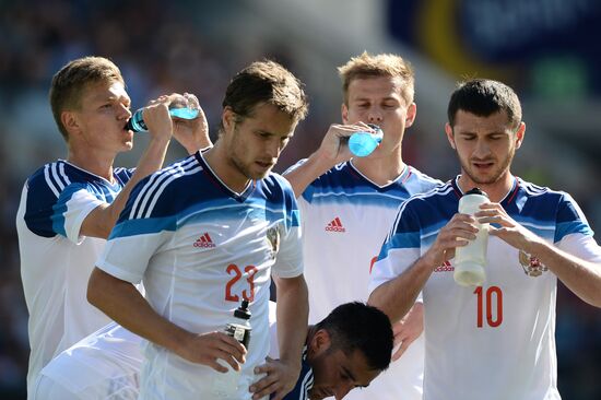 Russia vs. Norway friendly football match
