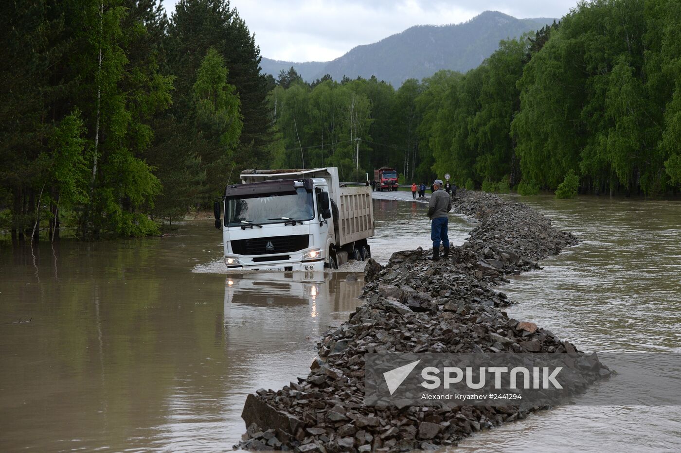 Flooding in Republic of Altai