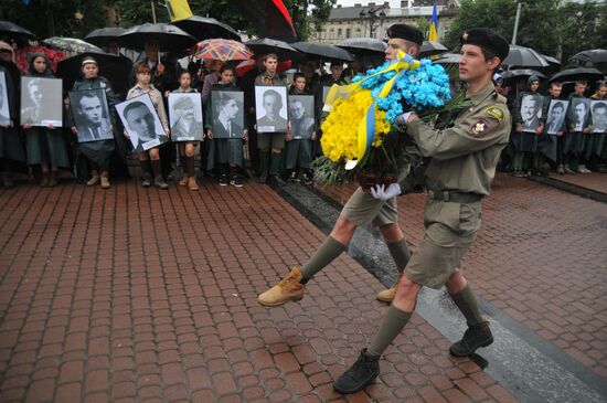 Heroes Day celebrated in Lviv