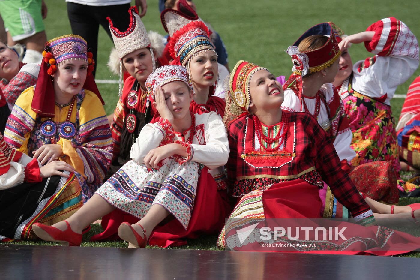 Celebrating International Day for Protection of Children in Artek