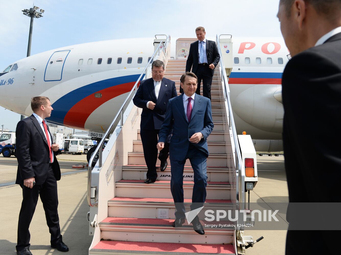 Russian State Duma Chairman Sergei Naryshkin visits Japan