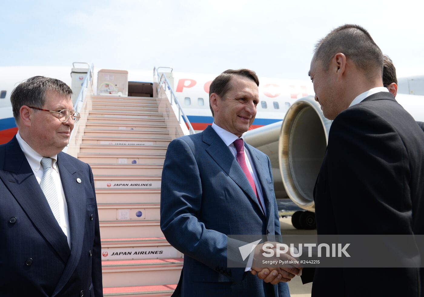 Russian State Duma Chairman Sergei Naryshkin visits Japan