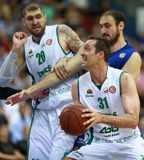 Basketball. VTB United League. CSKA vs. UNICS