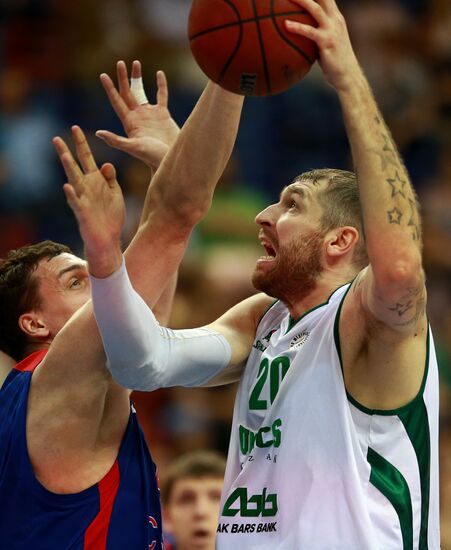 Basketball. VTB United League. CSKA vs. UNICS