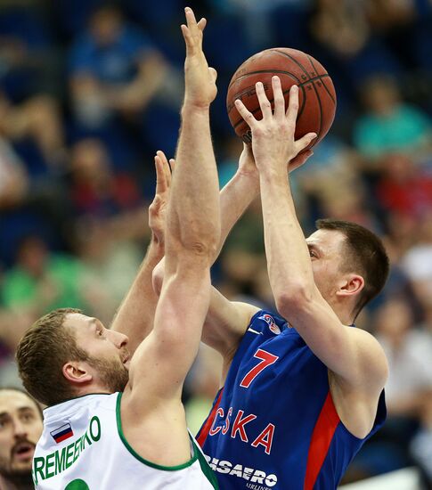 Basketball. VTB United League. CSKA vs. UNICS