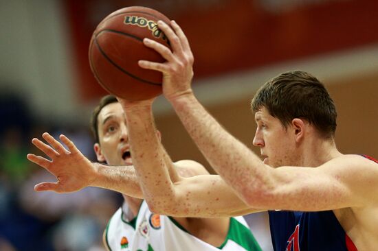 Basketball. VTB United League. CSKA vs. UNICS