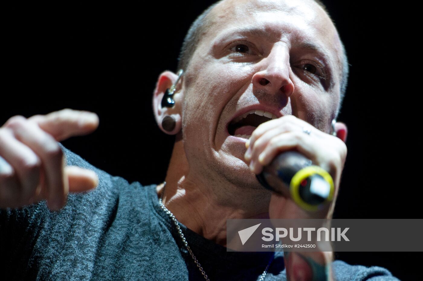 Linkin Park's concert in Moscow