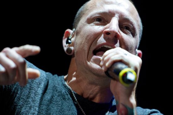 Linkin Park's concert in Moscow
