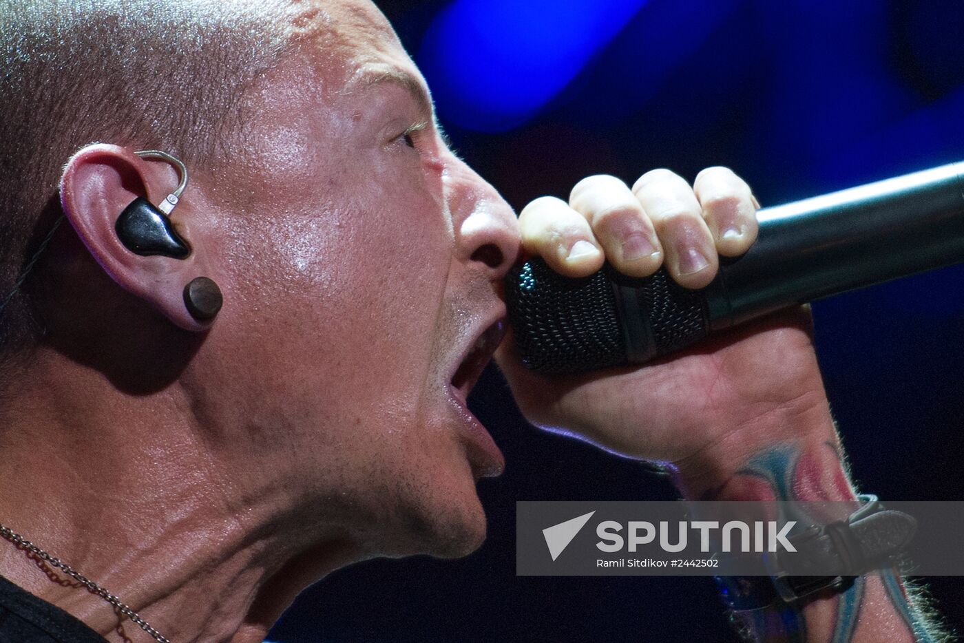 Linkin Park's concert in Moscow