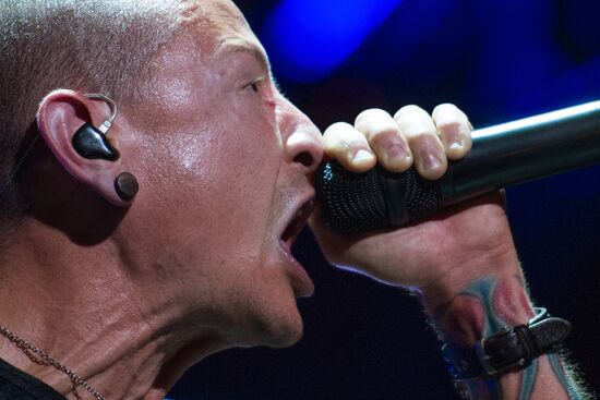 Linkin Park's concert in Moscow