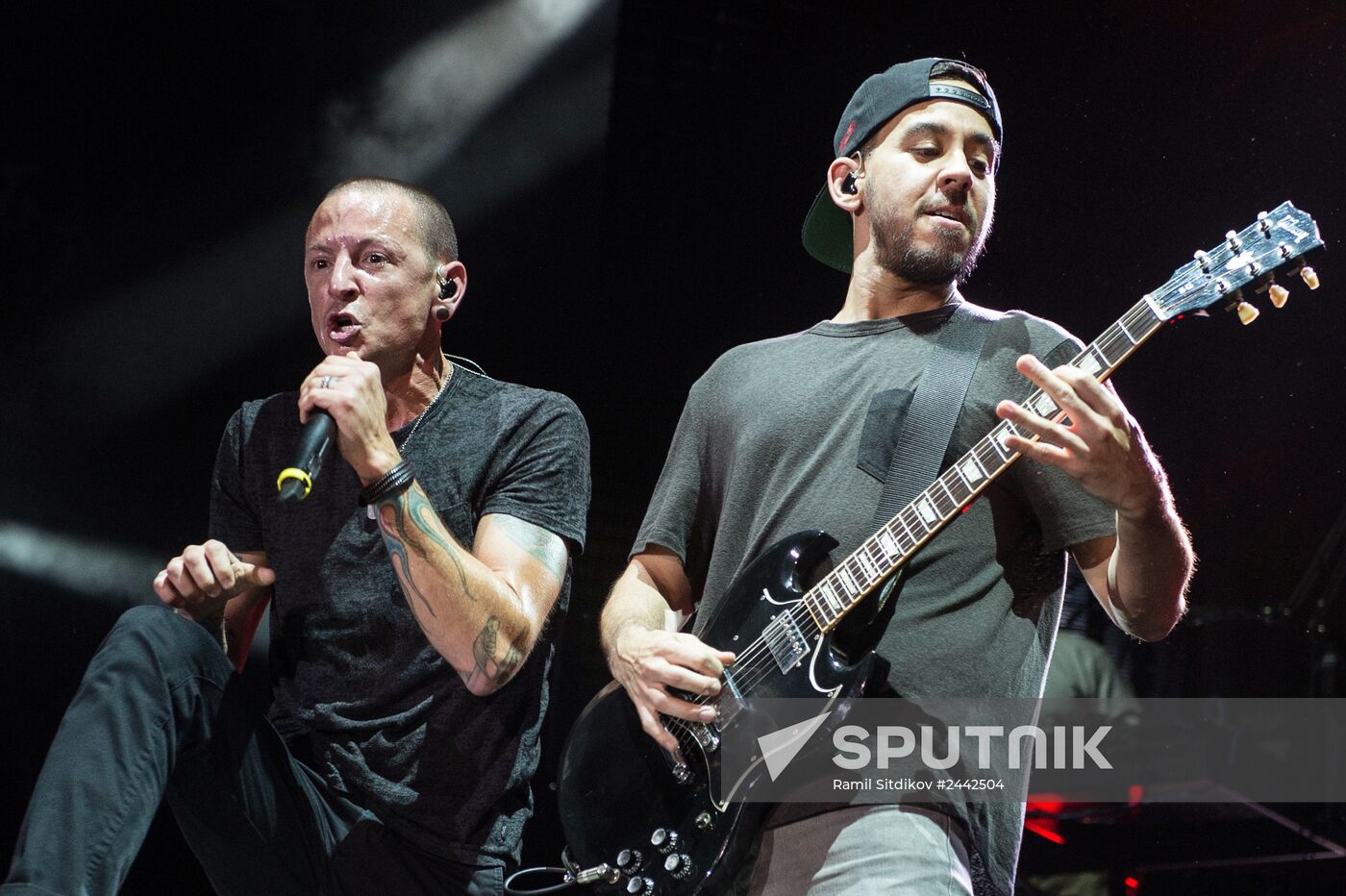 Linkin Park's concert in Moscow