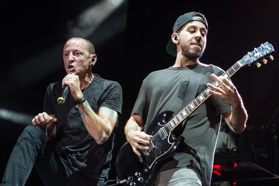 Linkin Park's concert in Moscow