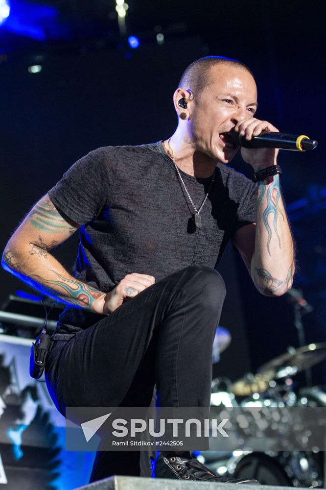 Linkin Park's concert in Moscow