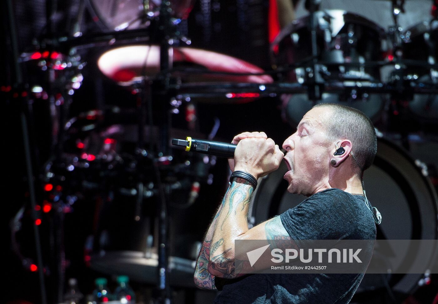 Linkin Park's concert in Moscow