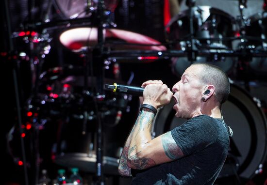 Linkin Park's concert in Moscow