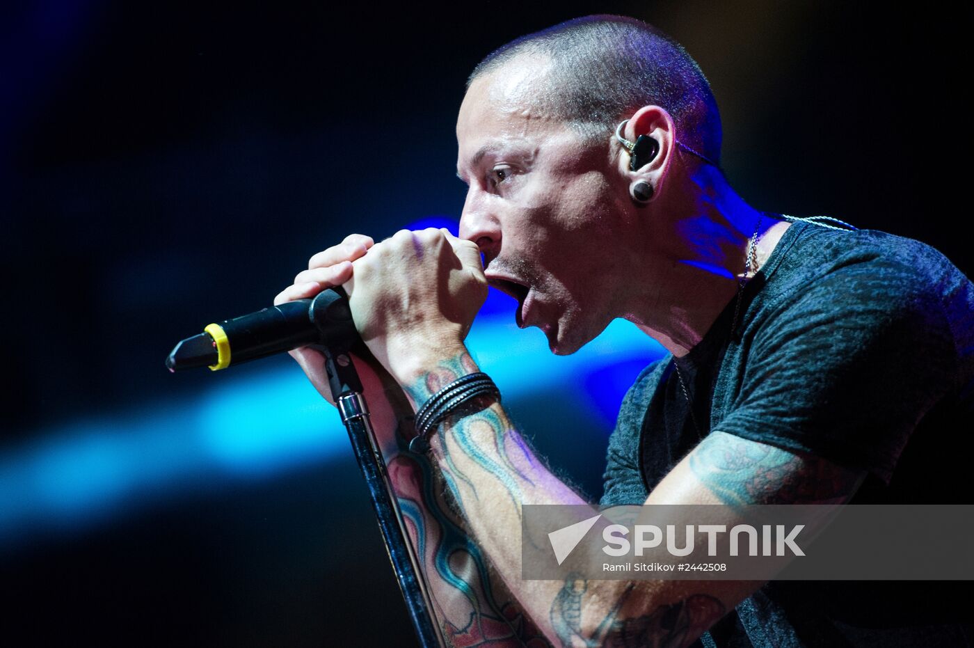 Linkin Park's concert in Moscow