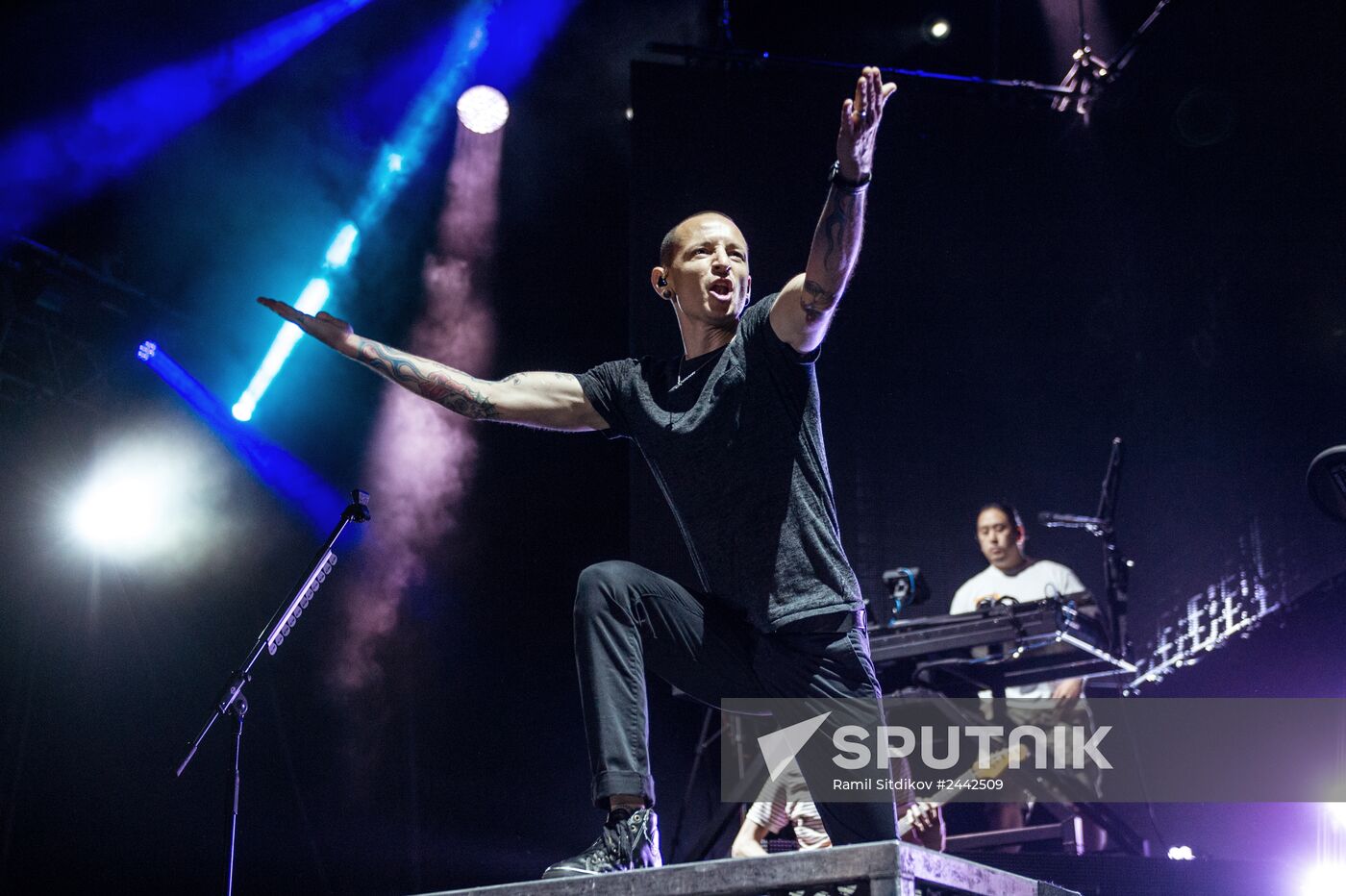 Linkin Park's concert in Moscow