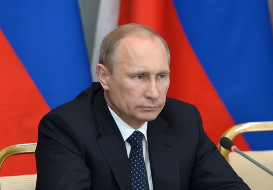 Vladimir Putin visits Southern Federal District