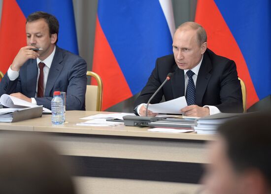 Vladimir Putin visits Southern Federal District